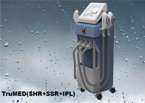 1 - 10Hz پزشکی پالس فناوری IPL SHR دستگاه حذف مو 3 دسته
